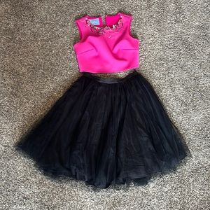 Two Piece Prom/Homecoming dress